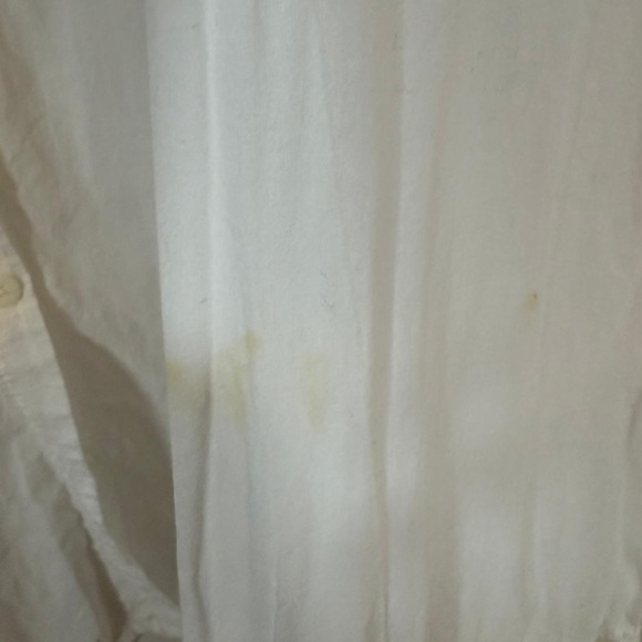 Tommy Bahama White 100% Cotton Long Sleeve Shirt – Size S/P - Picture 5 of 8